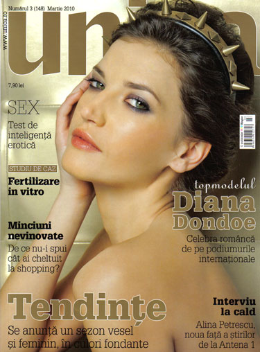 Diana Dondoe in revista Unica Leave a Comment Posted by cOokie on 31 March 